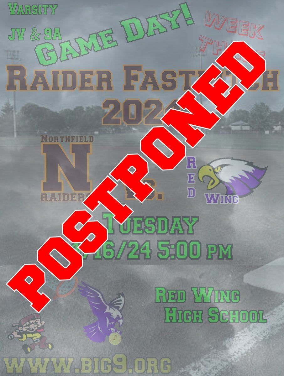 NfldfastpitchLS's tweet photo. Today's games have been cancelled due to the weather.... reschedule TBD Both 9th and JV have today off!!  Varsity will be meeting in coach Coleman's classroom at the Middle School @ 3:30 https://t.co/NVECnEE03U
