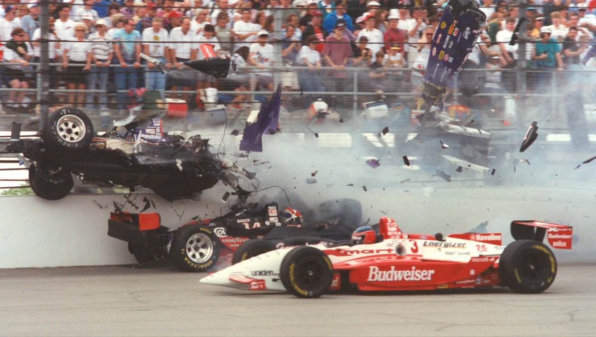 RSF_Motorsport's tweet photo. #91 Stan Fox, Reynard 95I - Ford Cosworth.
#14 Eddie Cheever, Lola T95/00 - Ford Cosworth.
#3 Paul Tracy, Lola T95/00 - Ford Cosworth.
CART Series, Indianapolis 500, 1995.
#CART #ChampCar #Indycar #Indy500 #Indianapolis #Fox #Tracy #Cheever #Reynard #Lola https://t.co/TcFjDphijL