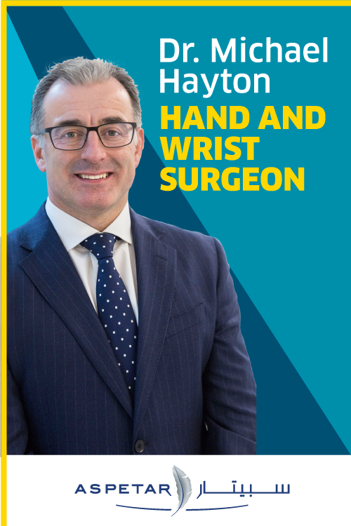 One of the world’s leading Consultant Orthopaedic Surgeons Dr Michael Hayton, Hand & Wrist Surgeon 🗓Visiting Aspetar from 28 April to 01 May 2024. ✍️ For Appointment: ☎️ Call : (974) 4413 2000 🌐 Or Visit aspetar.com/Appointments