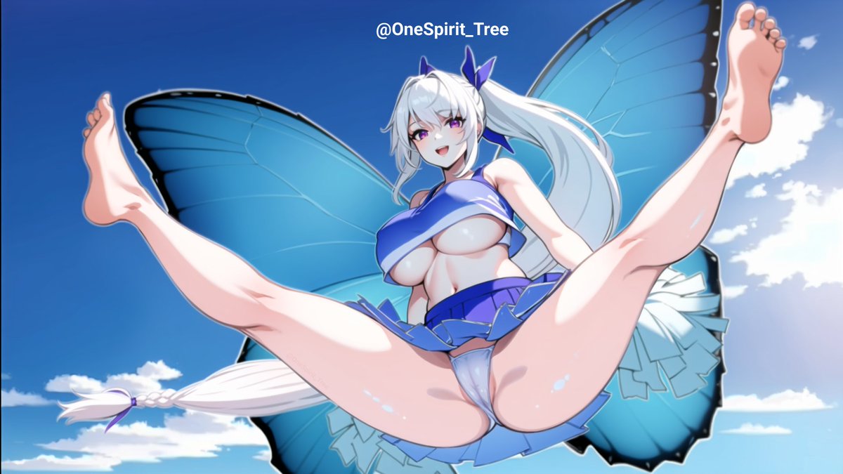 OneSpirit_Tree's tweet photo. #Alyss cheerleader showing off her blue butterfly wings 📸😎🦋
#ToF #幻塔
#AIart #ToFArts #TowerofFantasy
https://t.co/XHUvZJD2QF https://t.co/q1p56ONDwk