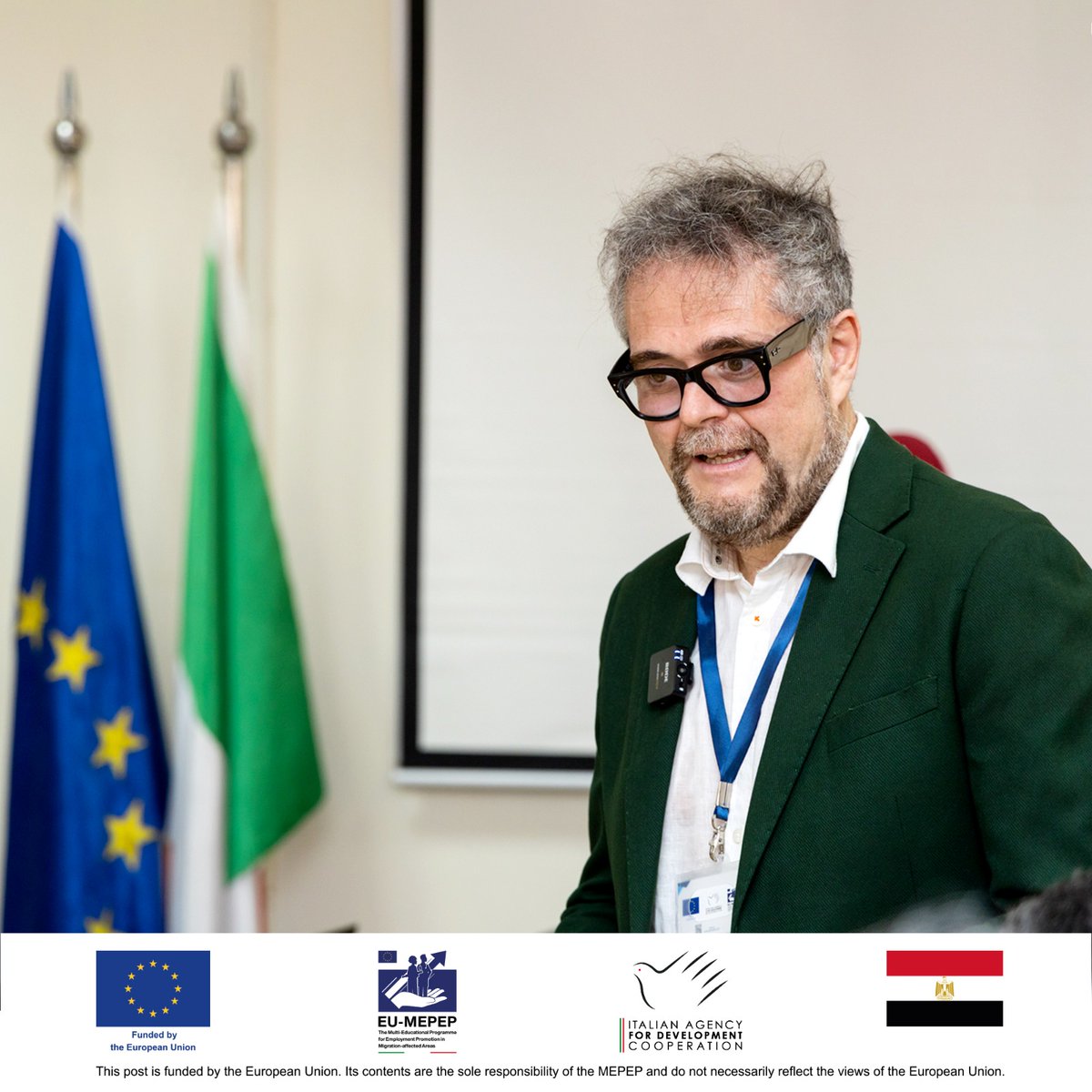 MEPEP's participation in EDUTECH highlights the Role of TVET in the Transition to Sustainable Development and Smart/Green Skills, focusing on the green energy courses integrated into the TOT training. #EUinEgypt #TVET_EGYPT #EU4Egypt #EU4Education #TeamEurope #YearofSkills