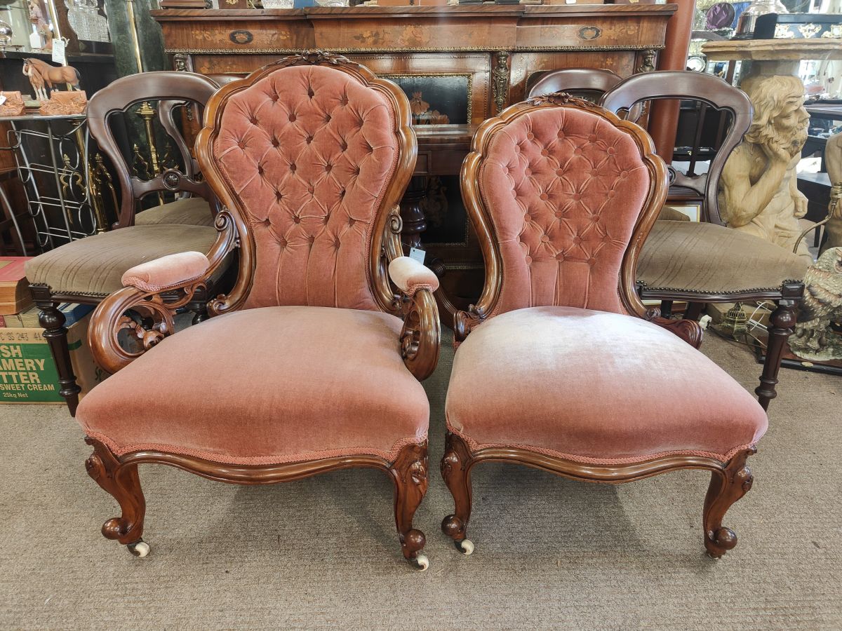 Pair of #Victorian #armchairs  added, for price, info & photos please click on the link antiquesandfinefurniture.com/details.php?SD… #interiordesign #vintage #vintagehome #vintageshop #vintagefinds #antiques #antiquesinuk #antiquesireland #antiqueshop #antique #antiquesuk