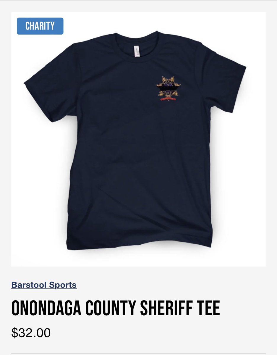 We've raised about 100k so far.   With my match 200k for family of Lt Hoosock.  I'll continue to match all money raised till midnight tonight.   

store.barstoolsports.com/products/onond…