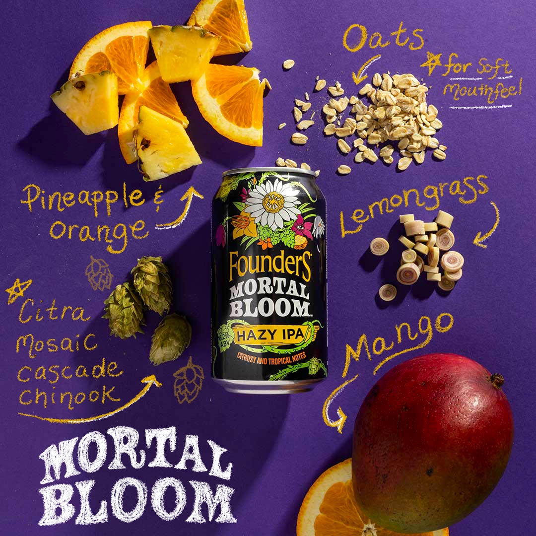Whether you’re a hard core beer nerd or a laid back beer sipper we can all agree on one thing, beer tastes good. Save this post so that next time you’re drinking Mortal Bloom you can see if you taste any of these nuanced flavors.