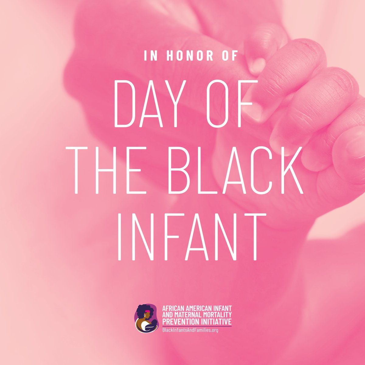 Today, we honor and remember the precious lives lost far too soon. Join us in observing the Day of the Black Infant, raising awareness about the alarming mortality rate among African American births. #DayOfTheBlackInfant #BMHW