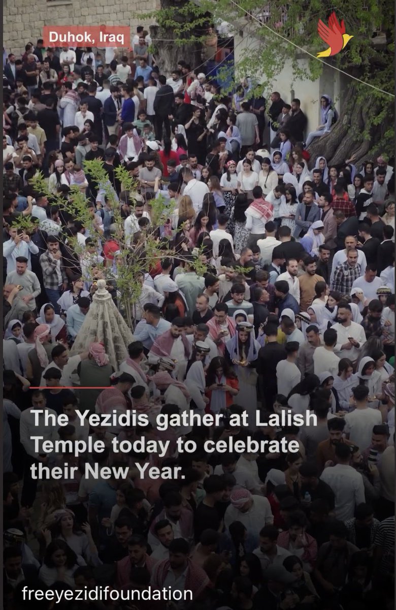 .@Free_Yezidi #YezidiNewYear