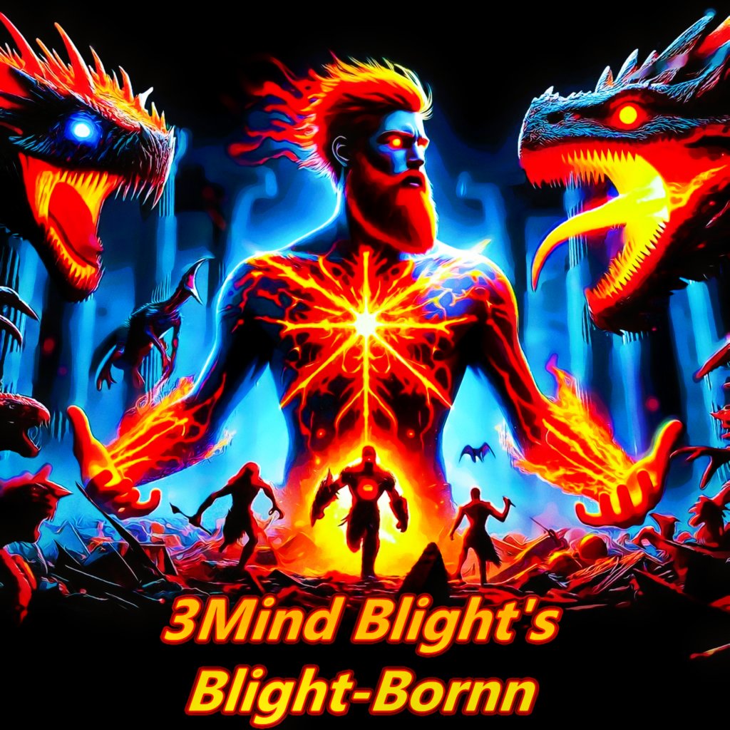 A new animated CGI Film series - On @YouTube and You Tube premium from 3 Mind Blight Publishing. All characters voiced by me except for the female characters Written and directed by 3Mind Blight. First Episode free. Coming Soon Based on The Blight-Born Novel by 3Mind Blight