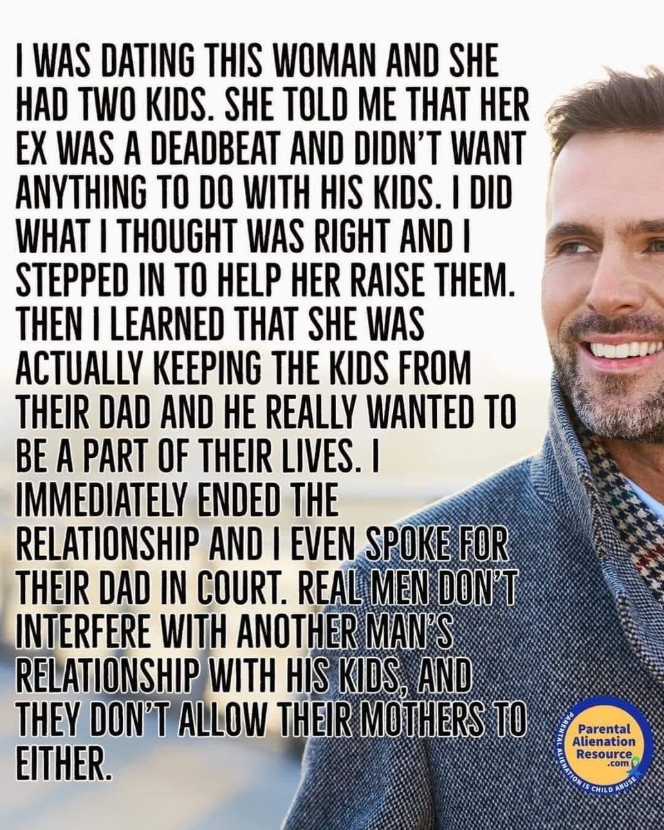 Thoughts? ❤️♻️

#papa #peopleagainstparentalalienation #parentalalienation #familylaw #familycourt