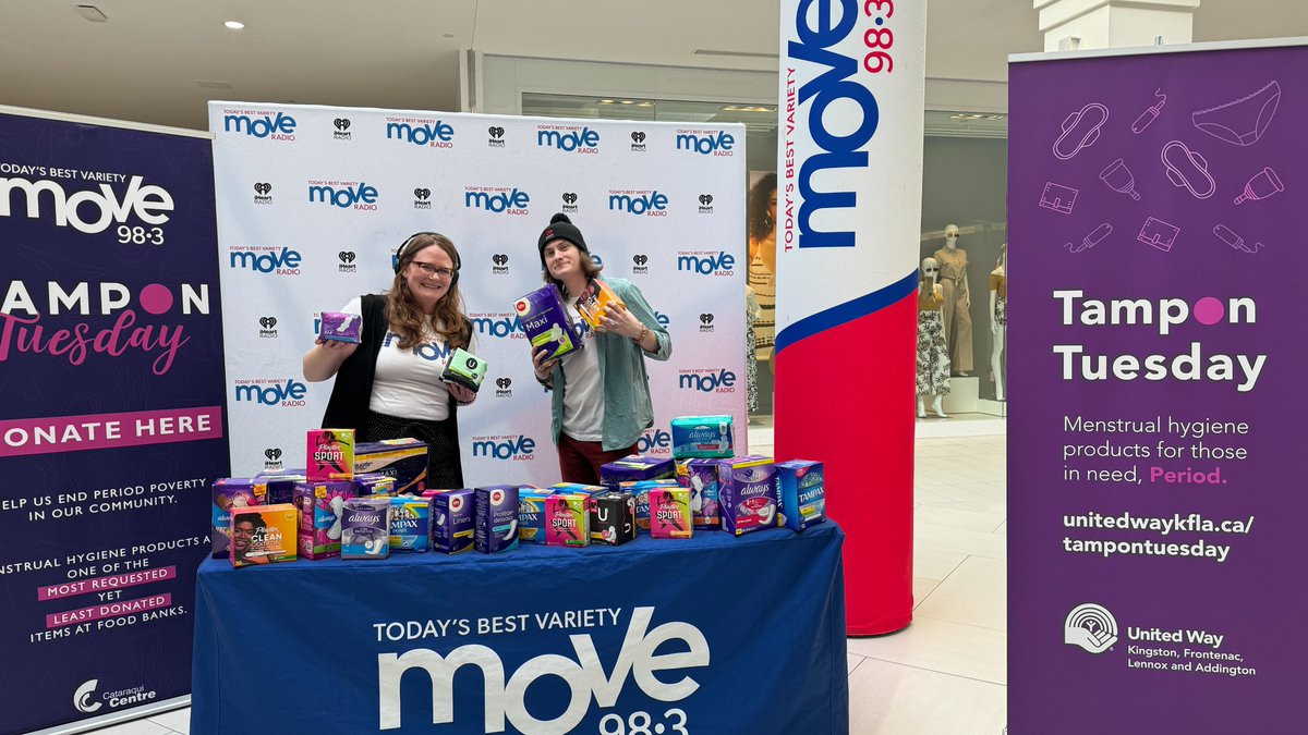 unitedwaykfla's tweet photo. #ThankYouForSupport That's a wrap on the fifth annual #TamponTuesday donation drive! A big shoutout to everyone who has donated menstrual hygiene products in support of United Way KFLA's Tampon Tuesday donation drive! https://t.co/iLPQN09aZS