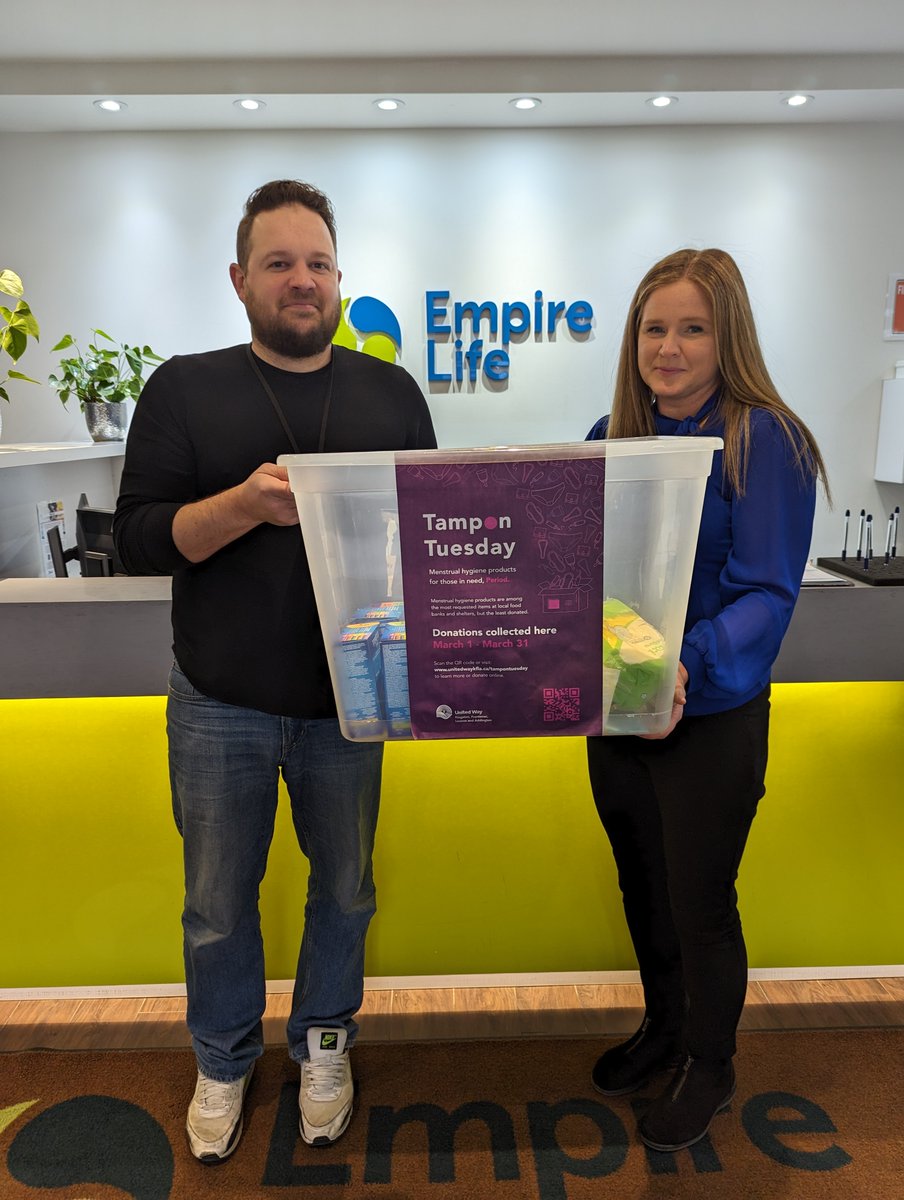 unitedwaykfla's tweet photo. #ThankYouForSupport That's a wrap on the fifth annual #TamponTuesday donation drive! A big shoutout to everyone who has donated menstrual hygiene products in support of United Way KFLA's Tampon Tuesday donation drive! https://t.co/iLPQN09aZS