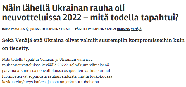 Tästä tulikin mieleen, että mihin Nafot muuten ovat hävinneet? Niitä ei ole viime aikoina pahemmin näkynyt. Lähtikö ne oikeasti Ukrainaan rintamalle ja netti ei oikein meinaa poterossa ottaa signaalia? verkkouutiset.fi/a/nain-lahella…