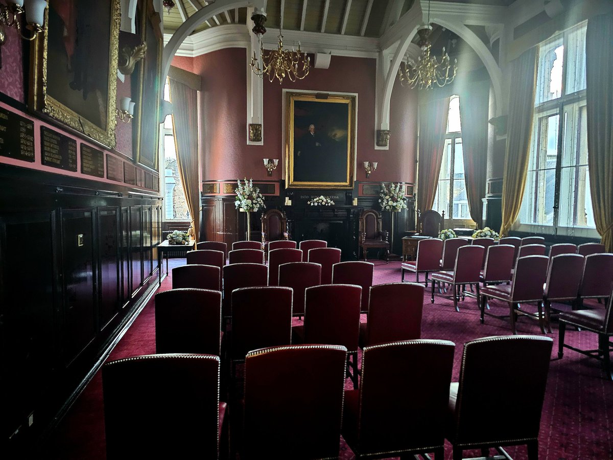 Inside The City Chambers.