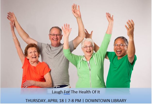 Laugh for the health of it! Laugher helps your mind and body function better. Get silly and playful. Join Deborah Bortscher, a certified Laughter Yoga Leader to experience Laughter Yoga. Register for this free program at ow.ly/rqWJ50QGqBu #StAlbert #Library #LaughterYoga