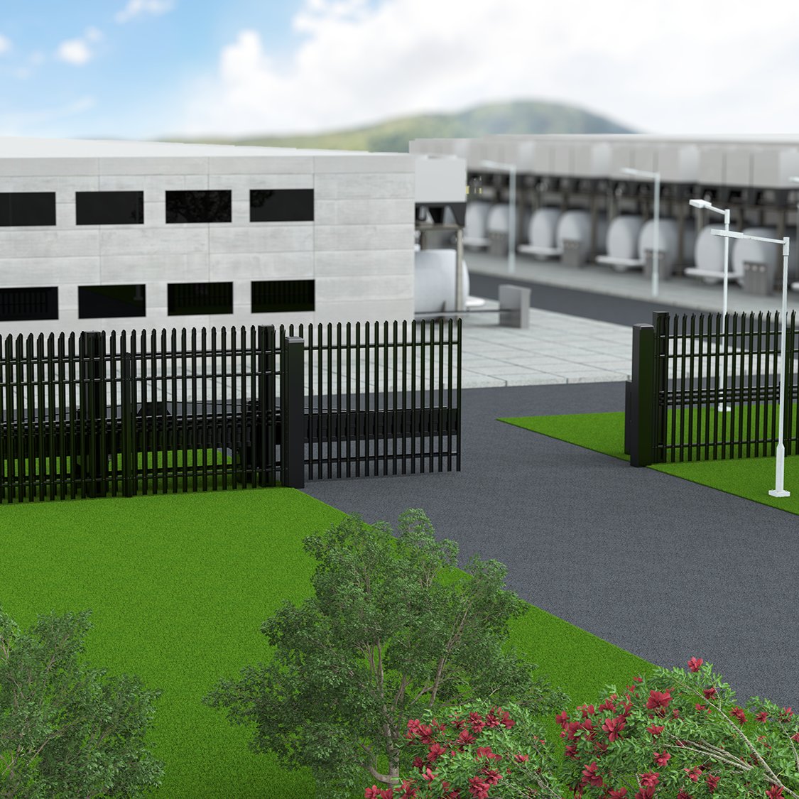 BB_RSS's tweet photo. Our crash gates present a formidable visual deterrent and perimeter protection against unauthorized vehicles entering a high-security facility. Visit the website for more info: https://t.co/dMc150dfNc  💥 https://t.co/vl48BuXYDZ