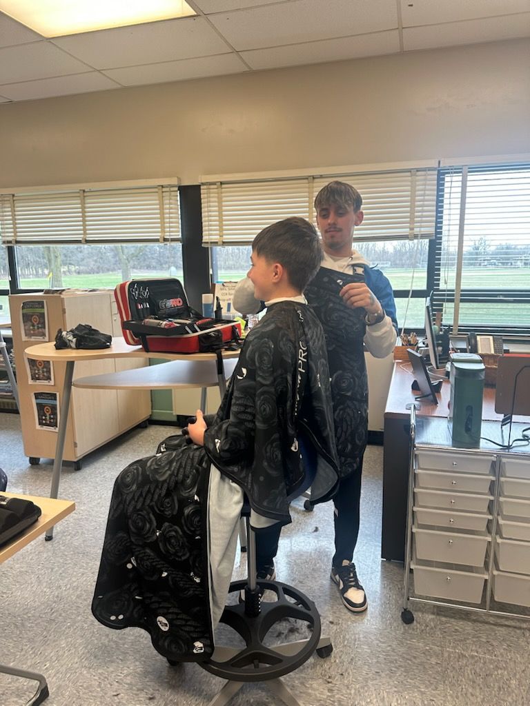 On this #TransformationTuesday we want to give a shout out to Ravenscroft Beauty College who recently gave free haircuts to some of our students at Kekionga Middle School. They did a fantastic job. #ThankYou #Ravenscroft #Kekionga