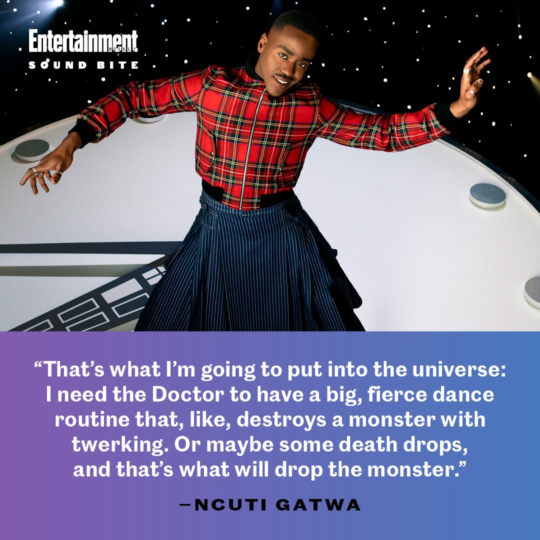 After performing “I’m Just Ken” at the Oscars with #Barbie Ryan Gosling, Ncuti Gatwa wants to bring some of that choreography experience to #DoctorWho. bit.ly/4azUIU9