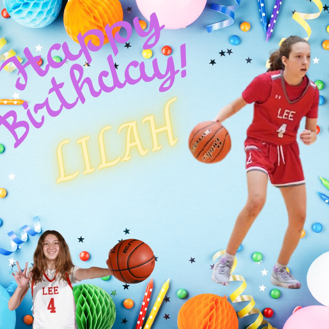 Lee Girls Basketball (@leevols_gbb) on Twitter photo Join us in wishing #4 <a href="/LilahYanover26/">Lilah Yanover</a> a very happy birthday! Lilah, we hope you had an amazing day‼️🎉🎉 Join us in wishing #4 <a href="/LilahYanover26/">Lilah Yanover</a> a very happy birthday! Lilah, we hope you had an amazing day‼️🎉🎉