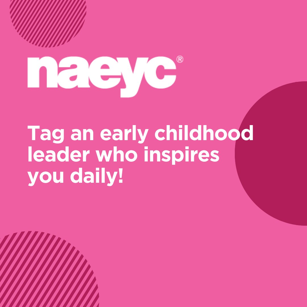 NAEYC tweet media