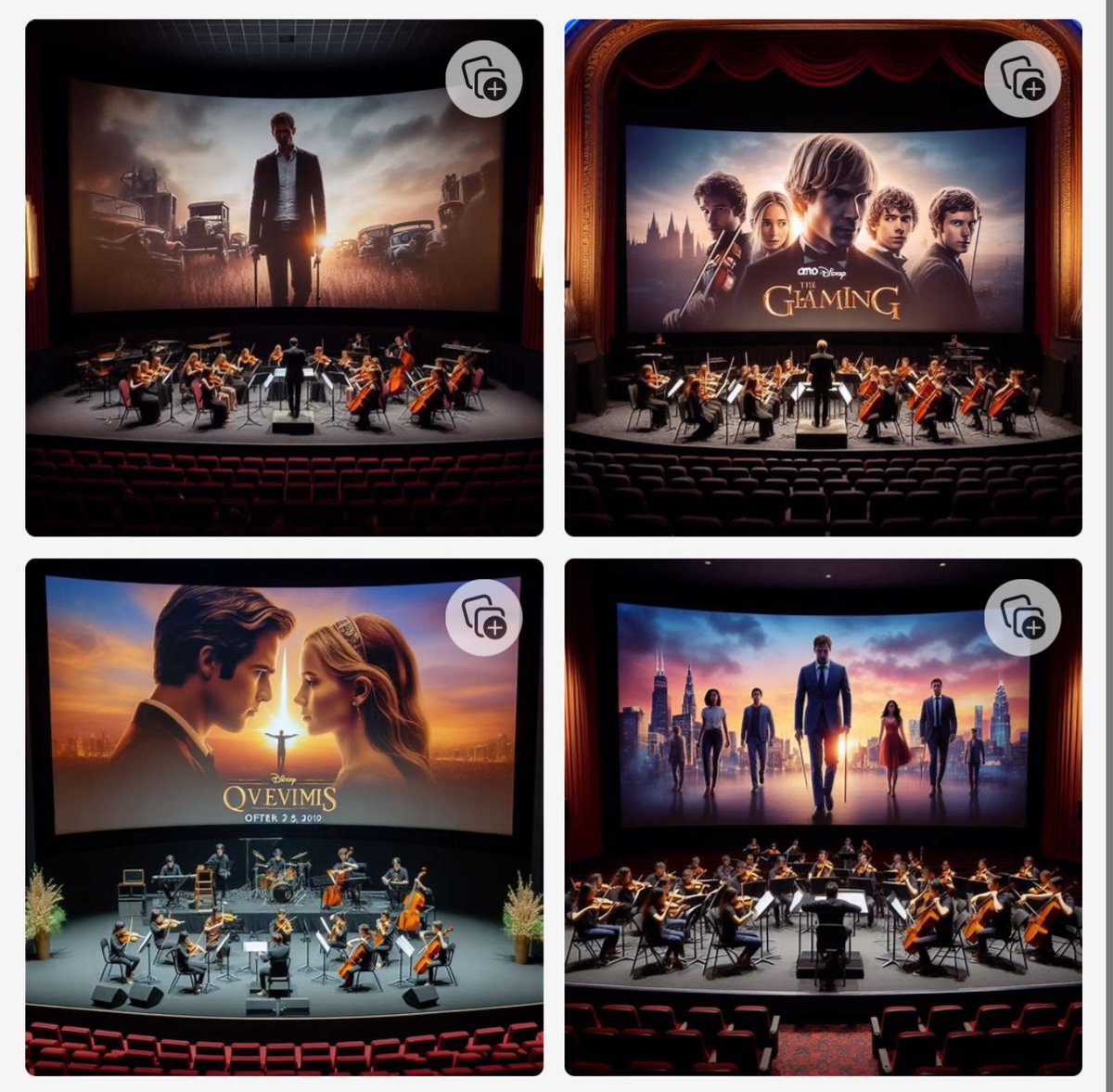It’s been popular for audience to come experience just the soundtracks of movies by @HansZimmer #dannyelfman #johnwilliams #howardshore #thomasnewman @amctheatres can definitely set stages up for premier live orchestra events @amcideasgroup @MehulRRao @CEOAdam $amc #amc