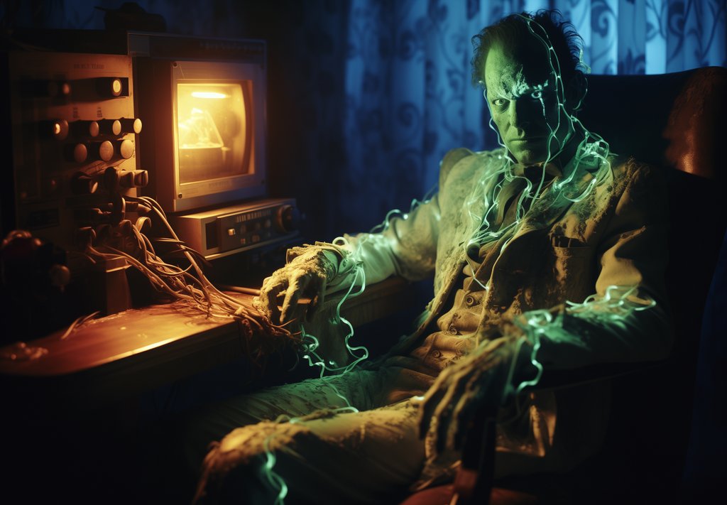 scary_ai_art's tweet photo. ๐๐ข๐ฆ๐ ๐ญ๐จ ๐ซ๐๐๐ก๐๐ซ๐ ๐ โก
What's your favourite way to get your batteries going again? ๐ชซ
#derpyhorror https://t.co/OGAT3AqMsP