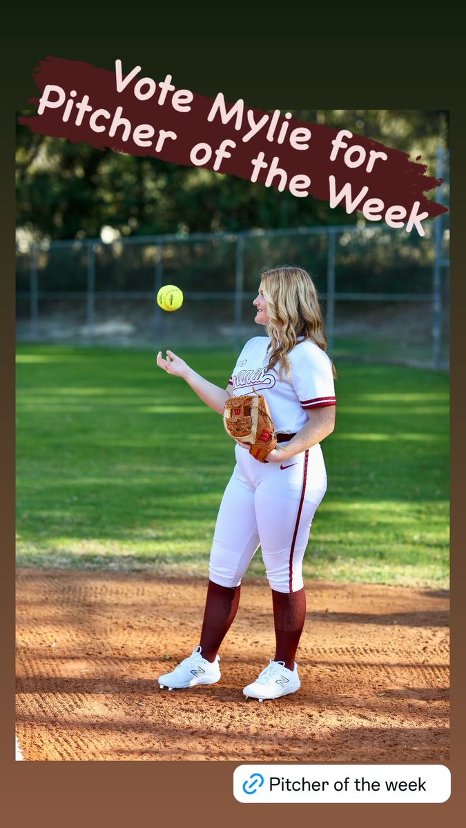 Vote Mylie for Pitcher of the Week primetimepreps.com/2024/04/15/sof…