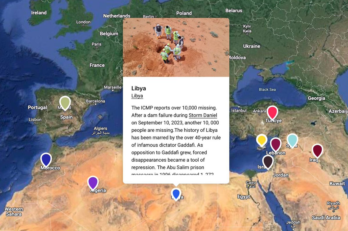 Check out the Friends of FAFG Map of Enforced Disappearances. This map aims to highlight the global crisis of #EnforcedDisappearances 
Find it here: friendsoffafg.org/map