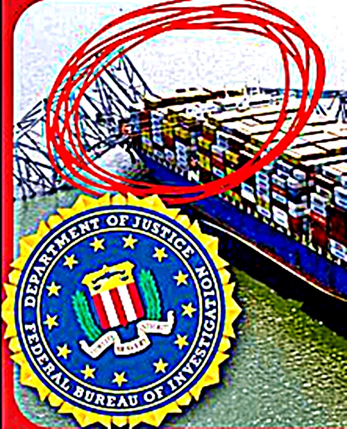 SlantRight 2.0: FBI Investigates Baltimore Bridge Collapse! Suggests NOT an Accident! slantedright2.blogspot.com/2024/04/fbi-in… -In case you were duped into believing the Baltimore Bridge collapse was an accident. EVEN THE LEFT-LEANING FBI has opened a criminal investigation.