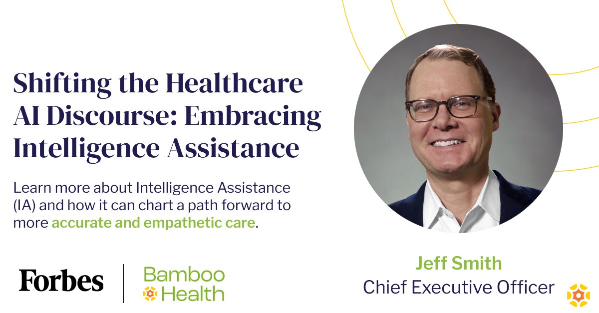 In his recent @Forbes piece, CEO Jeff Smith explores the shift from artificial intelligence (AI) to Intelligence Assistance (IA), emphasizing the integration of machine learning with human decision-making. Read bit.ly/4cY36hA today to see the full article.