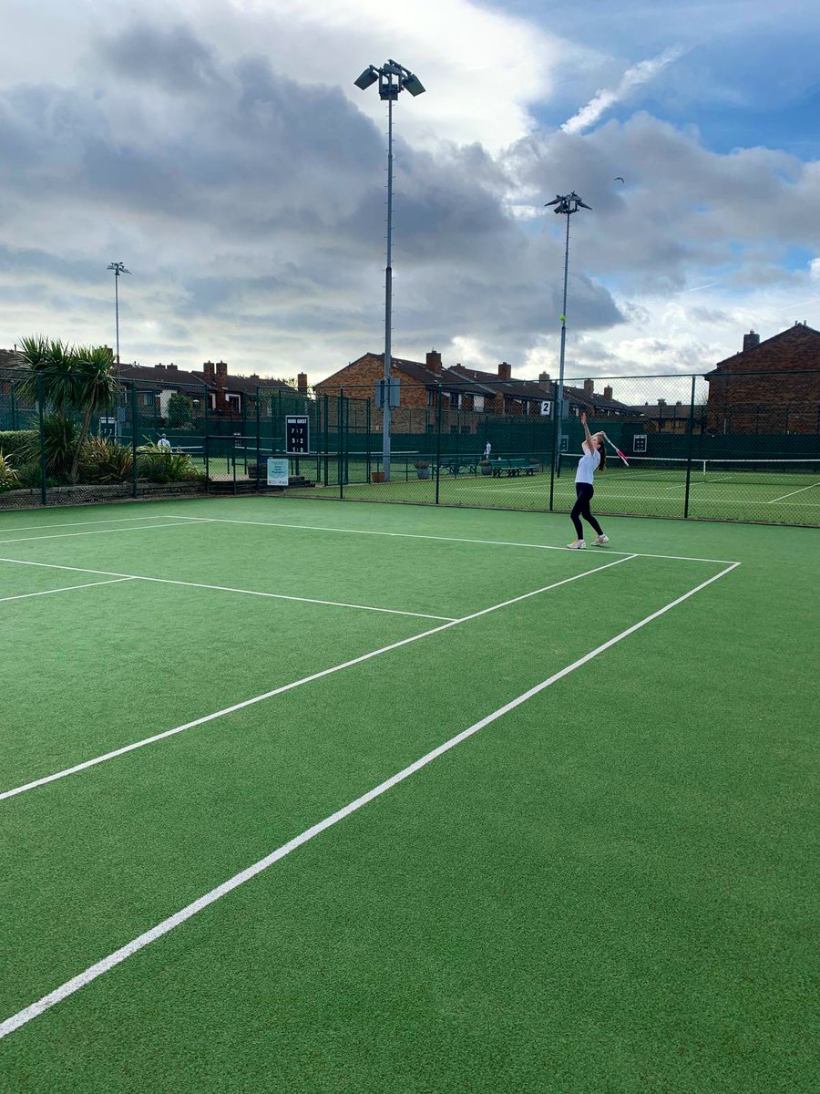 Tennis is in full swing in The Green! Best of luck to all our teams in their first Leinster League matches of the season this week! 🎾 #loretosport