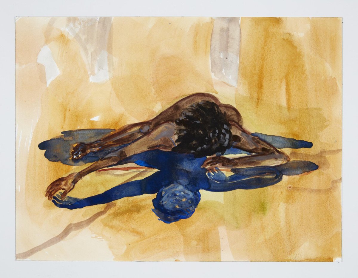 Everyday some brown woman pools into inky blue, a madness that crawls up from the floor of her and flows out all around. —Krista Franklin (@TheRealKristaF) in the current issue of POETRY, after Kara Walker’s “Blue,” 2020. bit.ly/3PJGZ4t