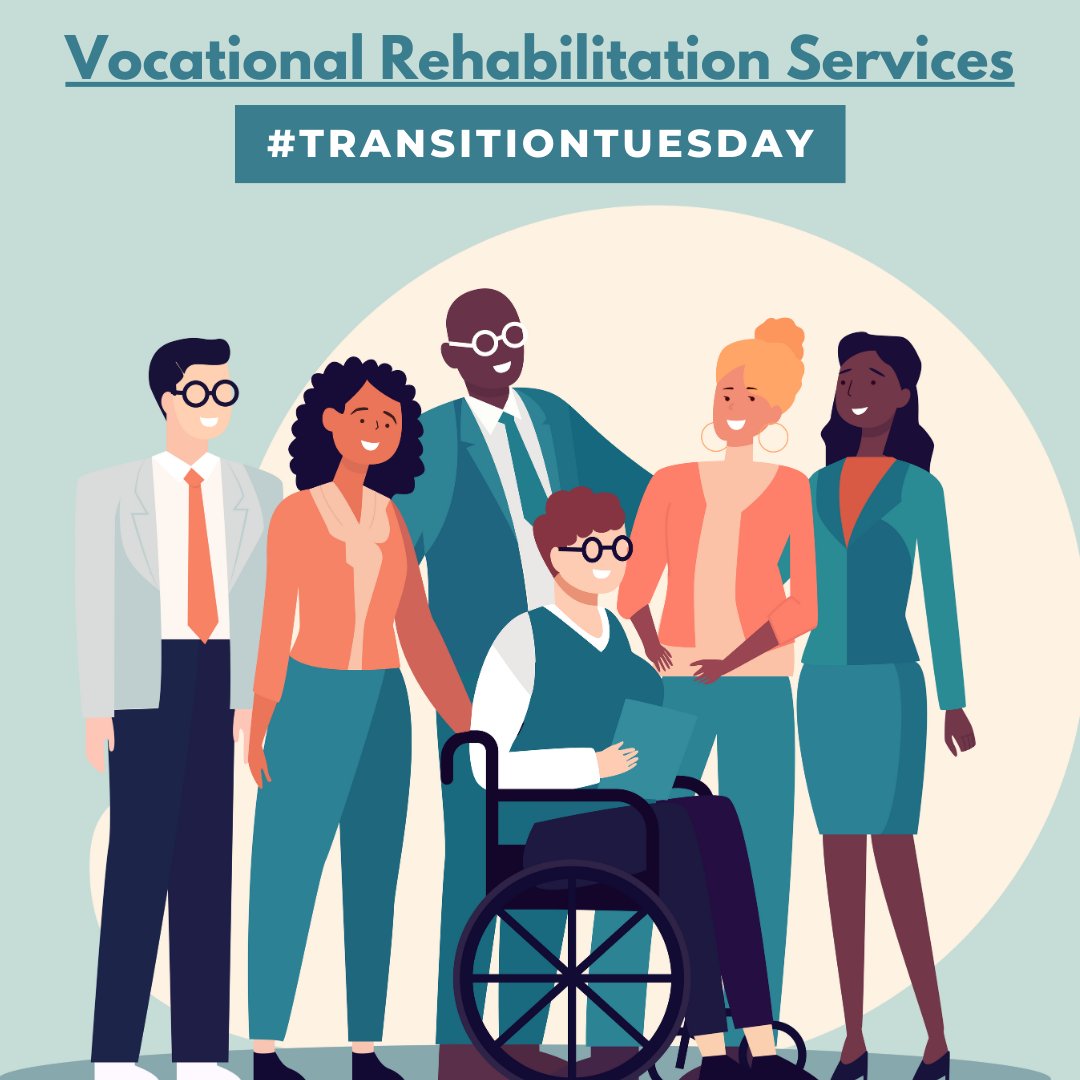 Do you wonder if you might be able to get some extra help when you are preparing to look for work?

This #TransitionTuesday, check out some information about vocational rehabilitation services: careeronestop.org/ResourcesFor/W…