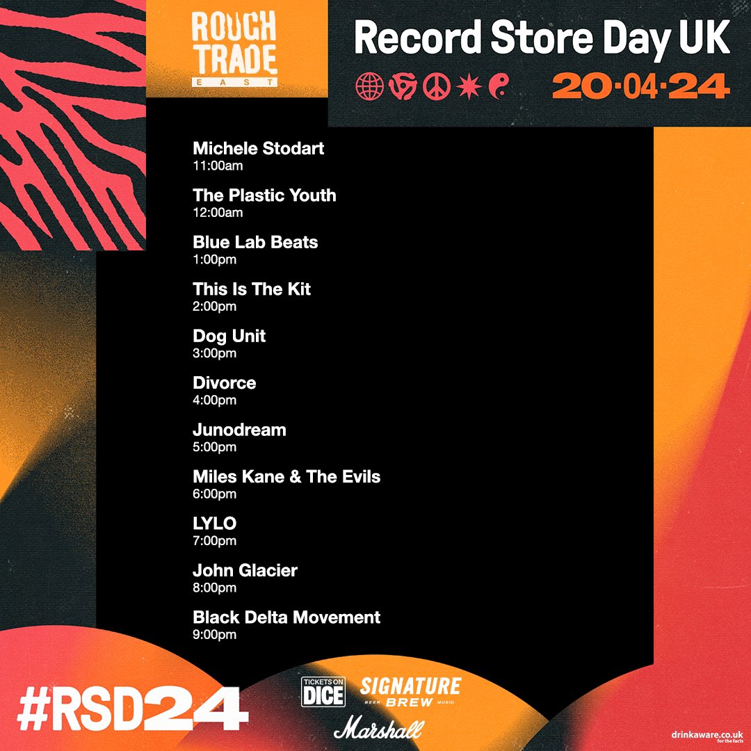 Looking forward to playing Rough Trade East this Saturday at 11am for Record Store Day! @RoughTrade @RSDUK Will be playing songs from my new album and signing copies … More great music throughout the day also! Hope to see you there! Xx 🎶💕 #RSD24 #RoughTrade