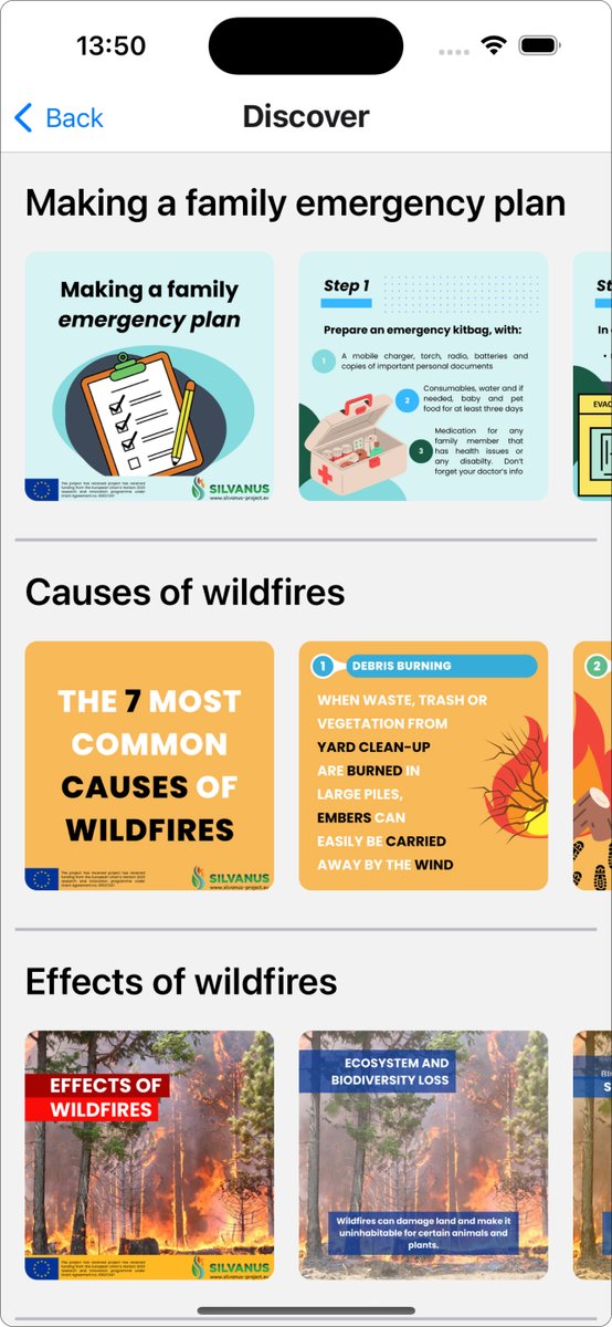 Today is the day! Join #SILVANUSProject in the fight against extreme #wildfire!🤝 SILVANUS app provides #citizens with tools and guidelines how to protect their wellbeing, their community and environment against extreme #wildfire. 🔥 Download here: play.google.com/store/apps/det…