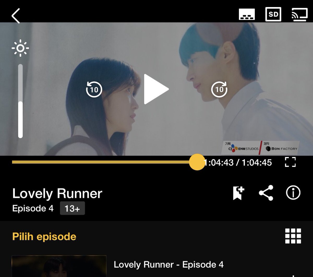 preetyzelt's tweet photo. semua orang hrs tau lovely runner seseru ituu😩 https://t.co/O2hEASsHih
