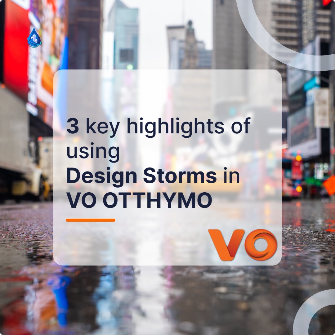 SmartCityWater's tweet photo. When evaluating the impact of rainfall in a hydrologic model, "design" storms are an integral input to the process. VO provides different ways to add storms to your models.

https://t.co/xnw572oAFe

#VO #Storms #HydrologicModelling #RainfallModelling #SimulationModelling https://t.co/MccnV783Bs