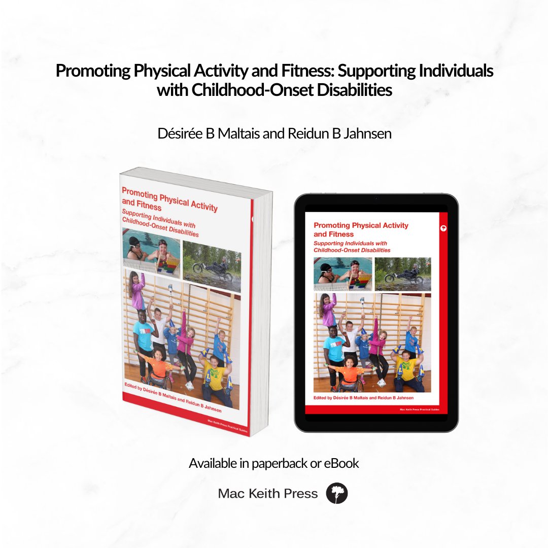 Promoting Physical Activity and Fitness provides coherent and evidence-based information on fitness training and testing, feasible types of physical activity for different diagnostics, and tables to summarize test descriptions and training principles. bit.ly/3IbDHmD