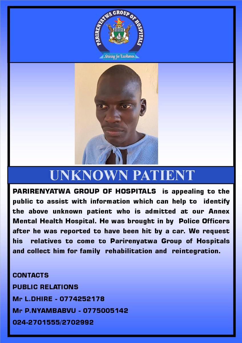 Parirenyatwa Group of Hospitals (@pghzim) on Twitter photo  Parirenyatwa Group of Hospitals (@pghzim) on Twitter photo
