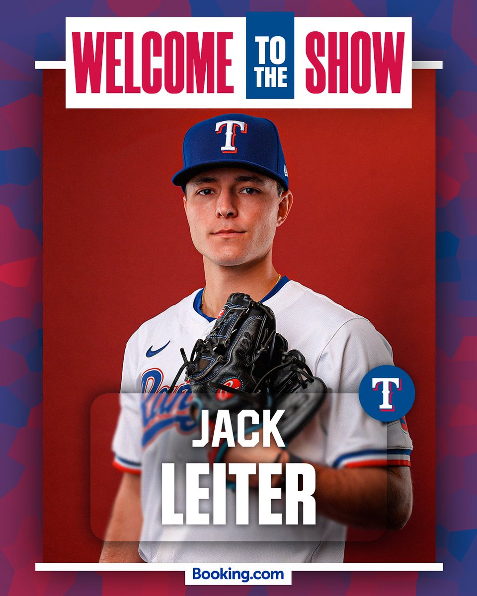 The Rangers are calling up RHP prospect Jack Leiter to make his MLB debut Thursday in Detroit.

Leiter was the No. 2 pick in the 2021 Draft.