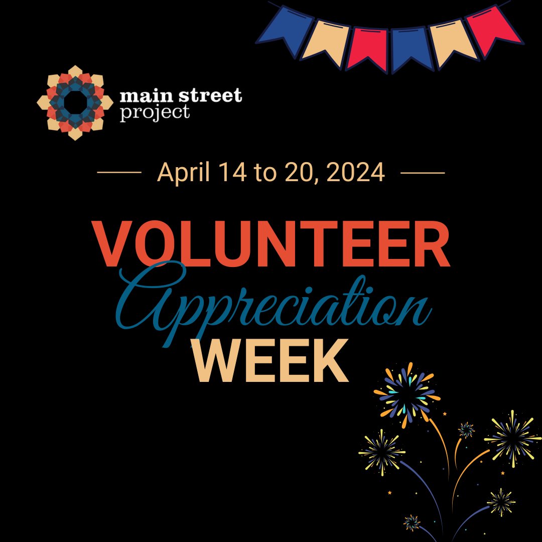 This week, Main Street Project is acknowledging all our amazing volunteers, past and present! We see you, and we celebrate you!💛 #MSPBuildingStability #Winnipeg #Manitoba #VolunteerAppreciation #NationalVolunteerWeek