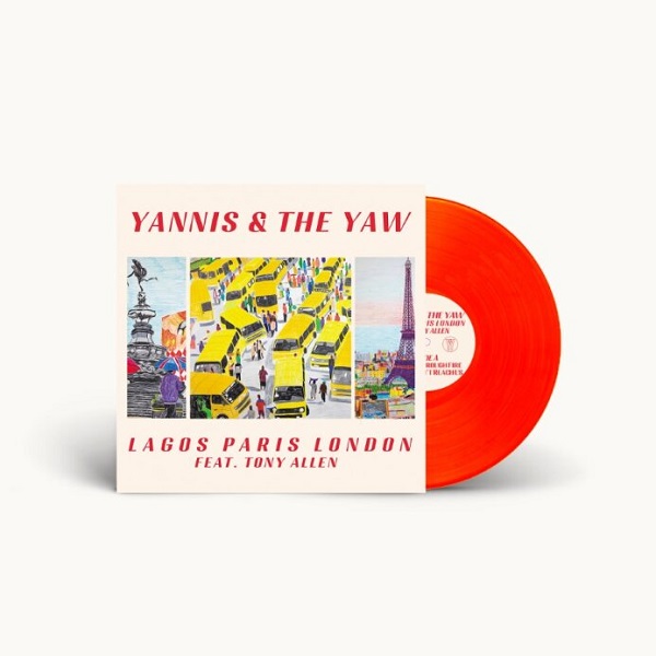 YANNIS & THE YAW FEAT. TONY ALLEN Lagos Paris London Ltd Red LP/CD Preorder: resident-music.com/productdetails… In 2016, Yannis teamed up with legendary drummer, Tony Allen. These 5 tracks course with pure, genre-fluid inspiration! @foals @foalsnews @YnnsPhilippakis @transgressiveHQ