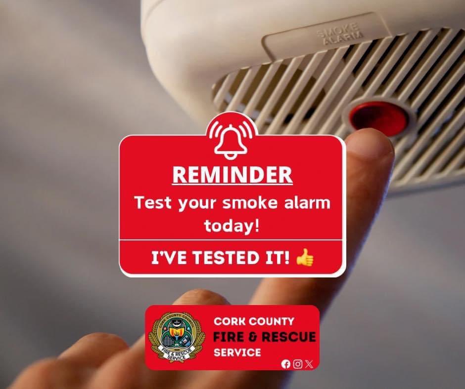 It's Tuesday again...you know what that means - time to check your smoke alarms!

🔥 At least one working smoke alarm on each level
📆 Test your alarms weekly

#TestItTuesday #SmokeAlarmsSaveLives
