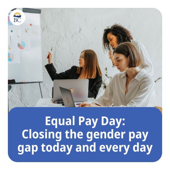 People deserve equal pay for equal work. Pay discrimination is prohibited by the Human Rights Code, and our communities are stronger when everyone is treated equally. However, too many women in B.C. are still making less than men. #EqualPayDay #GenderEquity #GenderPayGap #bcpoli