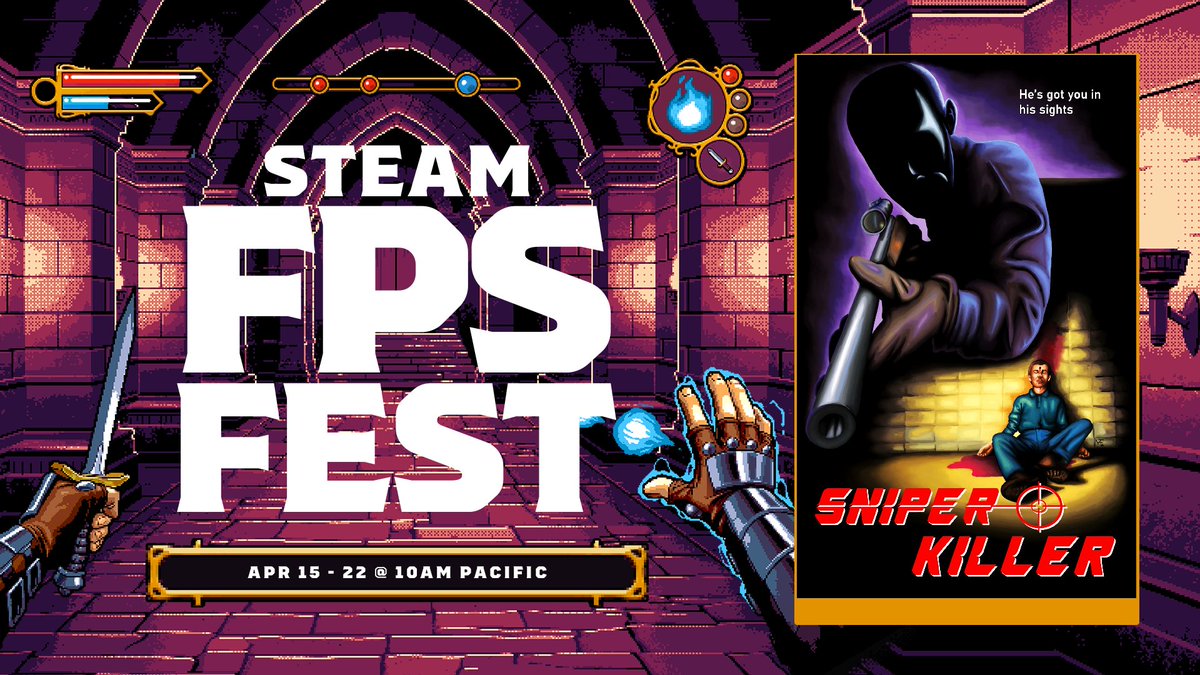 torturestar's tweet image. SNIPER KILLER in FPS FEST
Wishlist and play the demo if you've missed it store.steampowered.com/app/2389570/Sn…