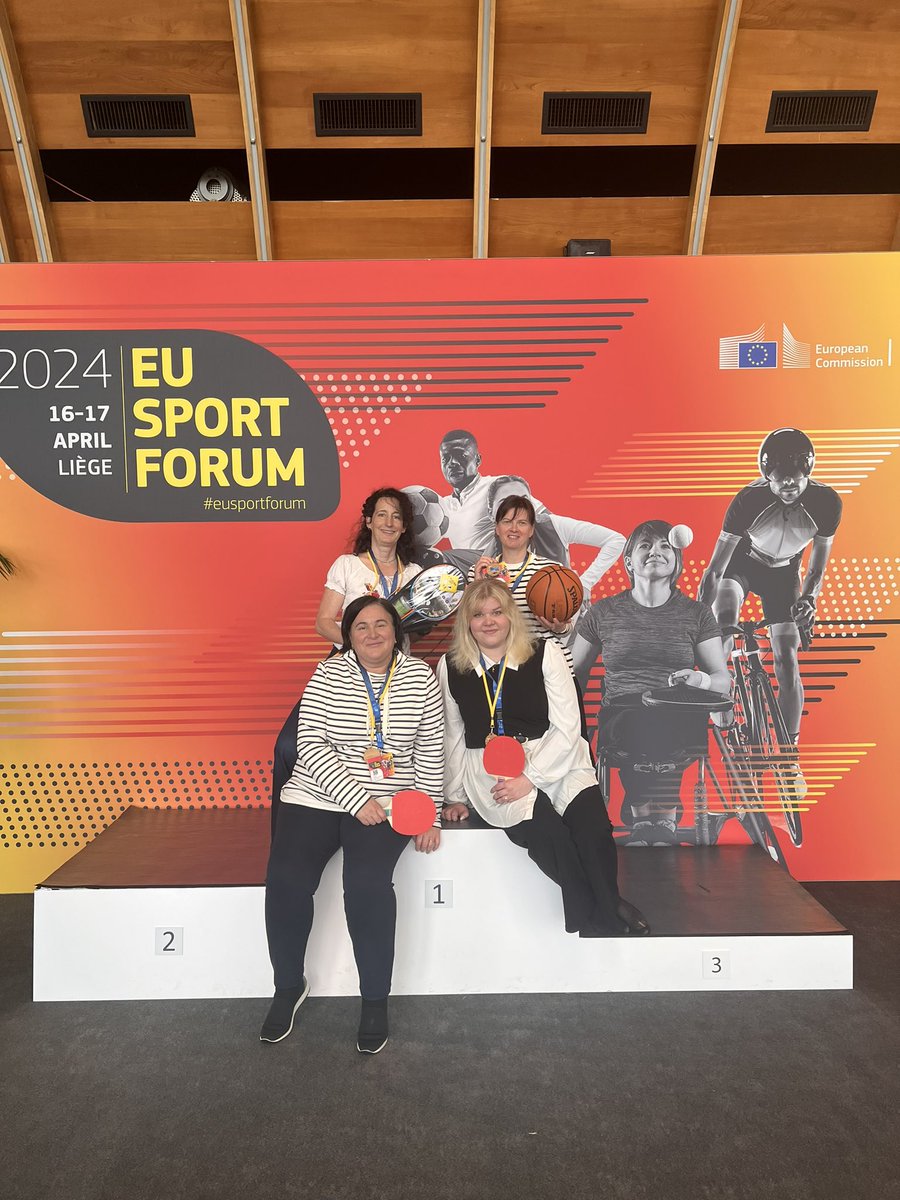 What a day at the #EuSportForum. This time we did not win but we are proud to have been finalists with #SwimPower. Congratulations to the winners! The work continues and after days like this new ideas and plans are created. Remember to always #BeInclusive