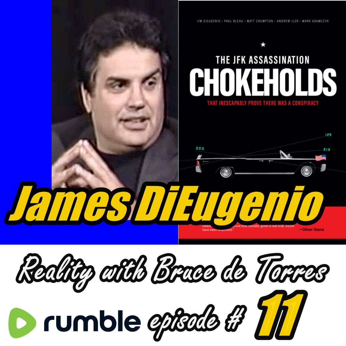 Link is in comments. James DiEugenio discusses his latest book, w 4 co-authors, THE JFK ASSASSINATION CHOKEHOLDS That Inescapably Prove There was a Conspiracy, and RFK’s 1963 letter to Kremlin, paraphrasing: “We know my brother was killed by a domestic conspiracy...'