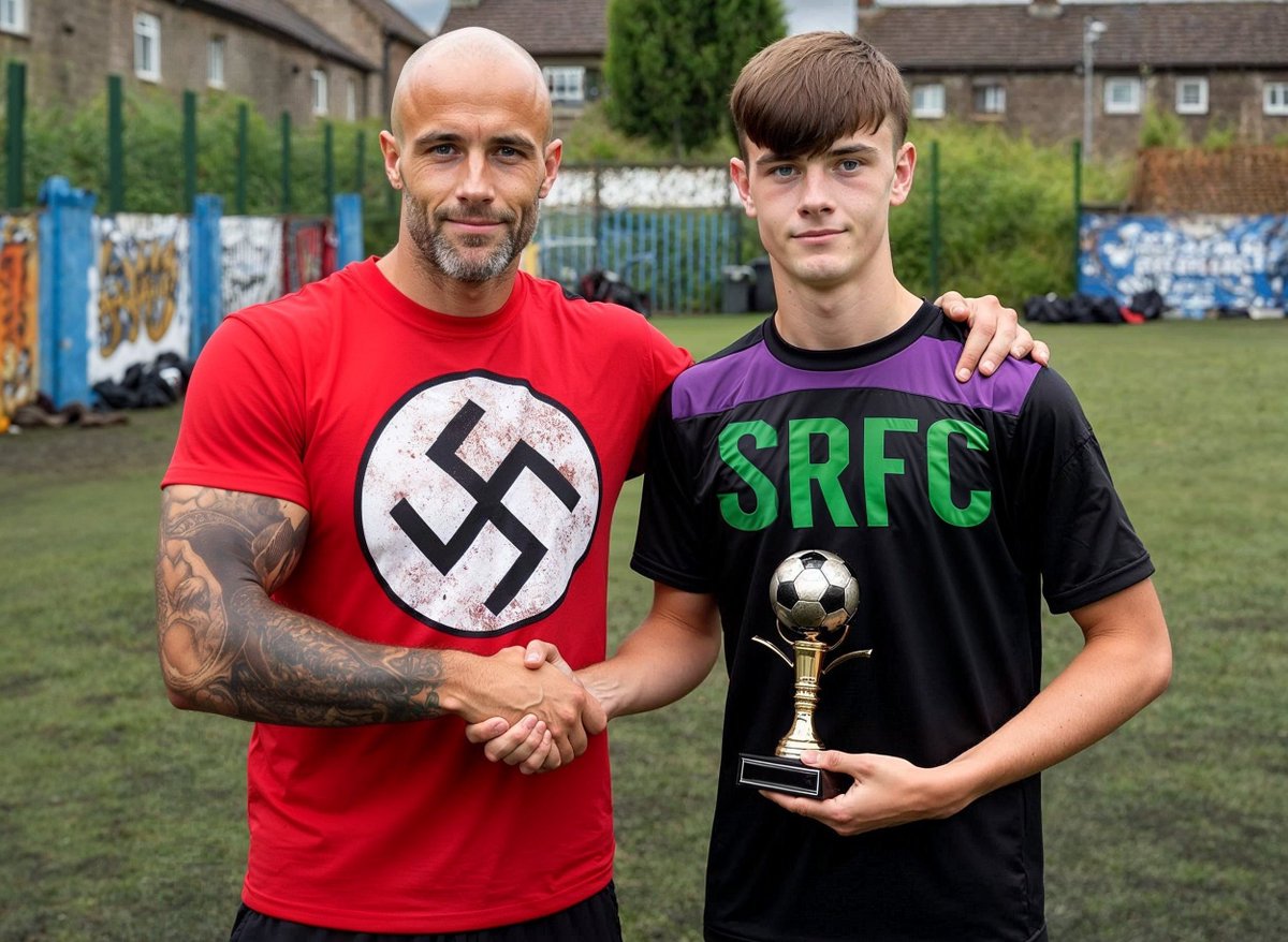 Congratulations to young midfielder Jared Appleton who has won the Under 18s Player of the Month award for March and was presented with the trophy at training by assistant coach Todd Gallen. #SRFC #UpTheGreyhounds #NeverStopNotGivingUp #TurboMotivation #WhatAClubWhatAnEthos