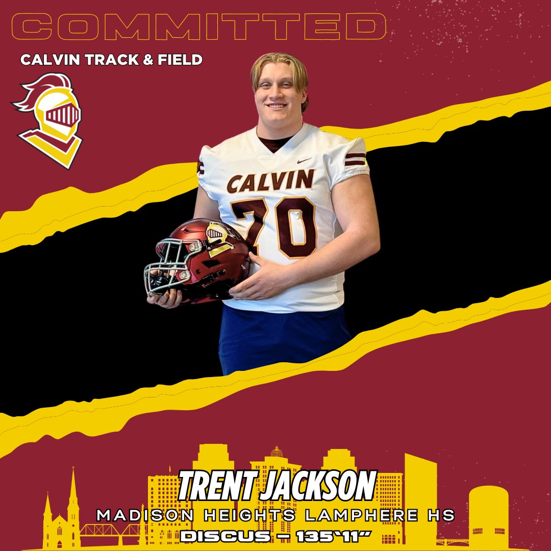 We are very excited to welcome Trent Jackson to our Knights Family and the Calvin Class of 2028! #GoCalvin
