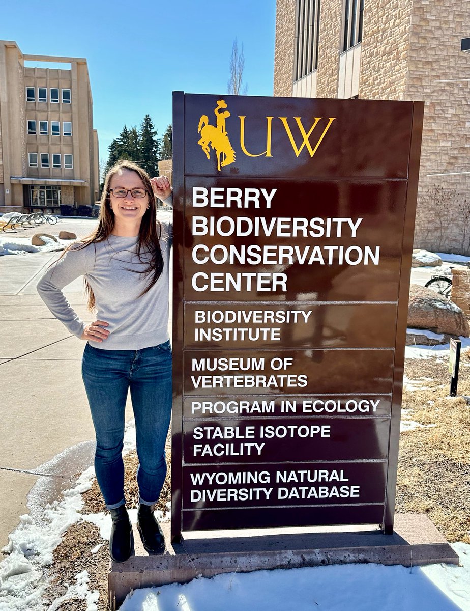 Jessie Williamson (@jl_williamson) on Twitter photo 🎉🎉🎉 I’m SO EXCITED: In Fall 2025, I will join the University of Wyoming as an Assistant Professor in the Department of Zoology & Physiology! <a href="/uwzoophys/">UWyo Zoology & Physiology</a> <a href="/uwyoag/">UWyo College of Agriculture Life Sci & Nat Res</a> <a href="/UWyonews/">UWyo News</a> 🎉🎉🎉 I’m SO EXCITED: In Fall 2025, I will join the University of Wyoming as an Assistant Professor in the Department of Zoology & Physiology! <a href="/uwzoophys/">UWyo Zoology & Physiology</a> <a href="/uwyoag/">UWyo College of Agriculture Life Sci & Nat Res</a> <a href="/UWyonews/">UWyo News</a>