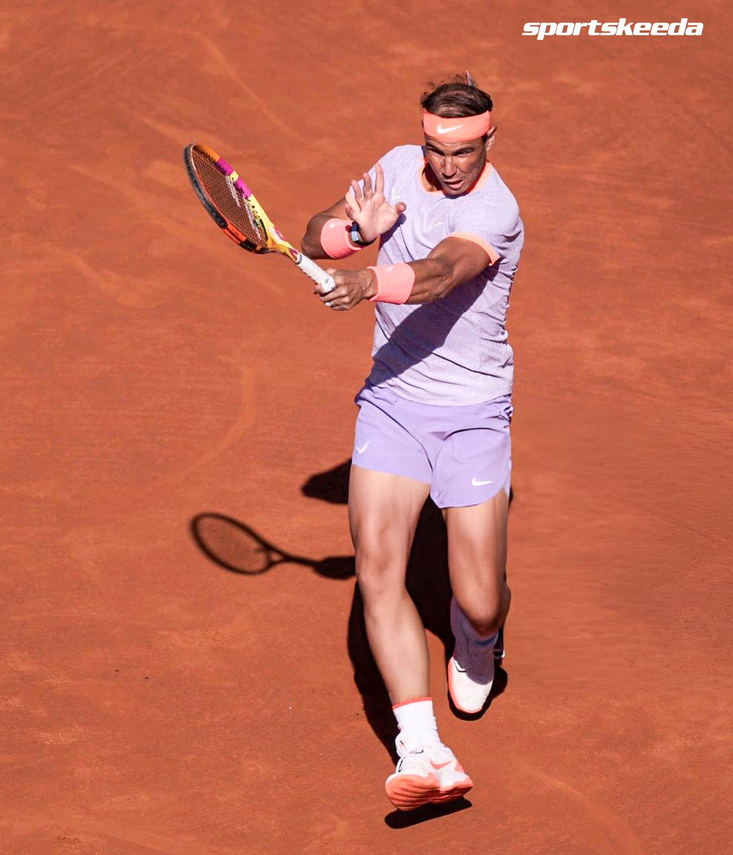 BREAK AND SET! 🔥 Rafael Nadal wins the opening set 6-2 against Flavio Cobolli 💪 #RafaelNadal #BCNOpenBS #Tennis