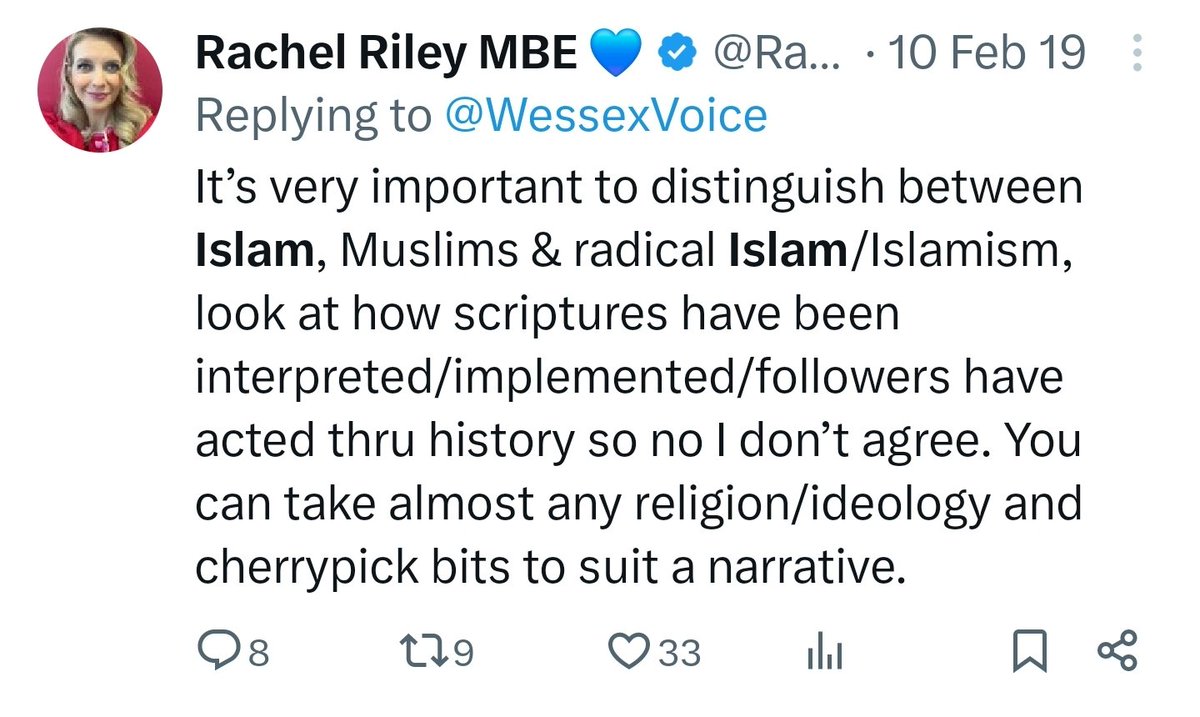 Quite the ironic historical post this @RachelRileyRR, given you've continually attempted to conflate Zionist Nazis with peace-loving Jews, you antisemitism-weaponising fraudster.